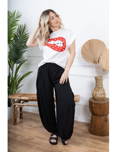 T-Shirt bouche Dalia